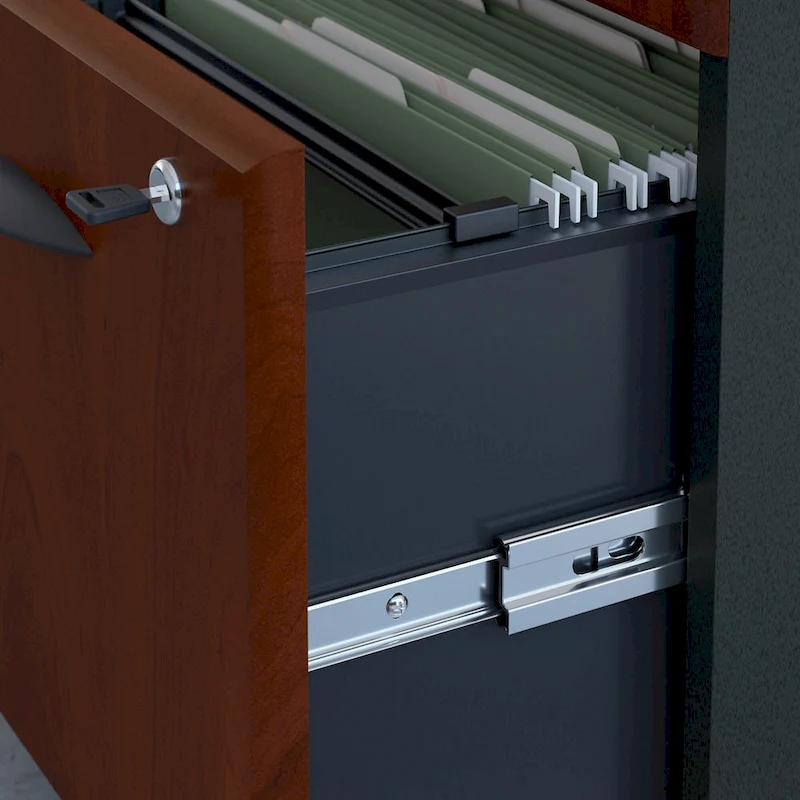 Series A 48W Desk with Mobile File Cabinet by Bush Business Furniture