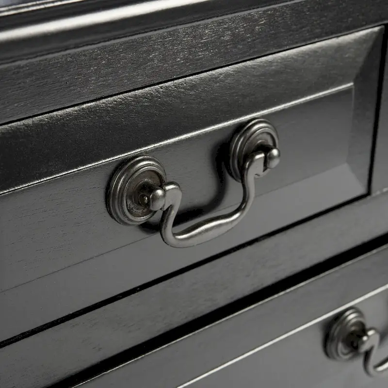 SAFAVIEH Leaner 3-Drawer Console Table - 23.5 W x 13 L x 29.5 H - 24Wx13Dx30H