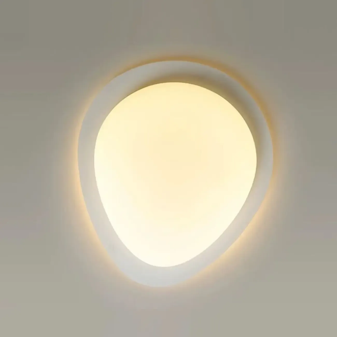 Dimmable Modern LED Flush Mount Ceiling Light with 2-Light