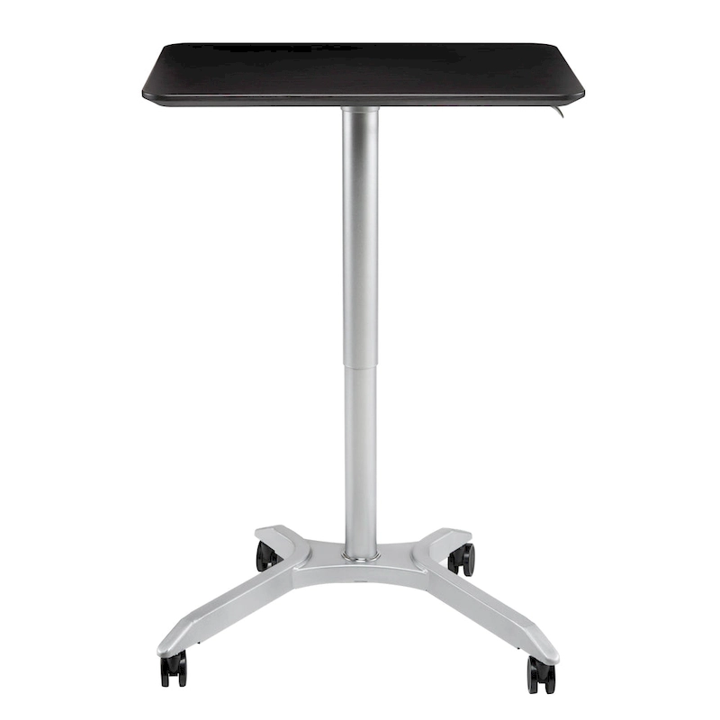 airLIFT XL 28 Pneumatic Height Adjustable Sit-Stand Mobile Laptop Computer Desk Cart
