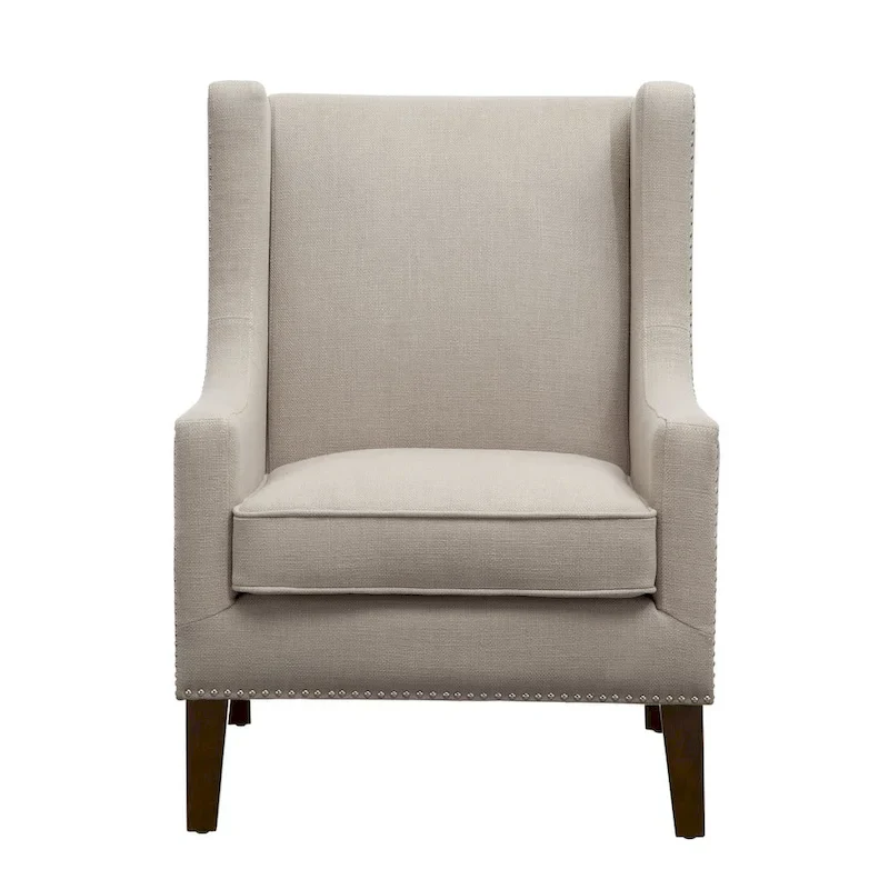 Madison Park Weston Linen Wing Chair