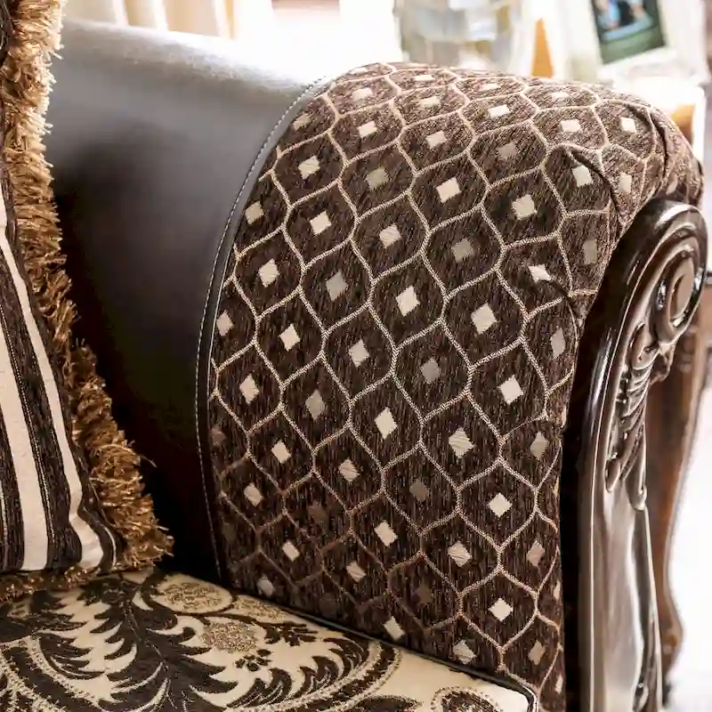 Rend Traditional Faux Leather Tufted Loveseat by Furniture of America