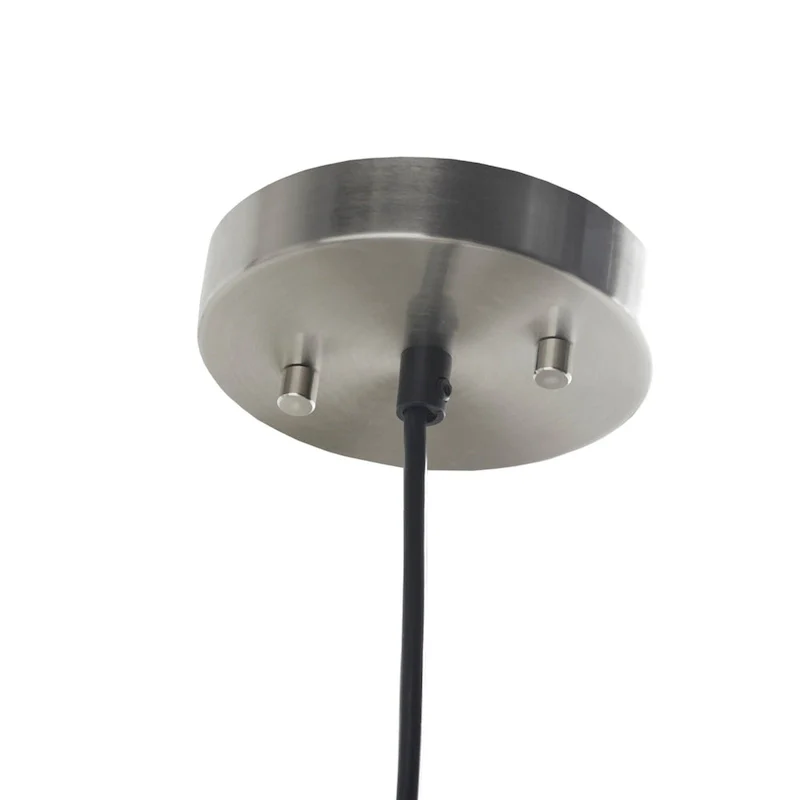 Madison Park Signature Elm Bell-Shaped Glass Pendant