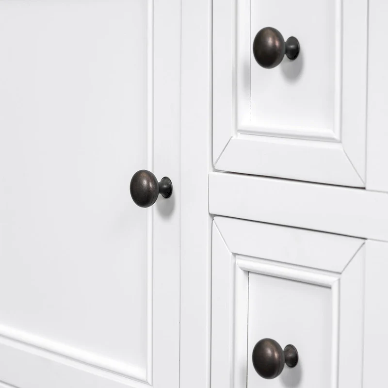 Buffet Sideboard Console Table with Bottom Shelf