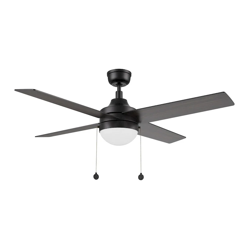 CARRO Norfolk 52  4-Blade Ceiling Fan with Light and Pull Chain-Dwonrod