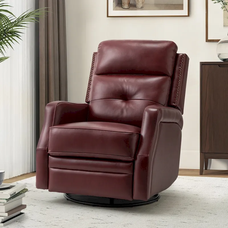 Beatriz Living Room Recliner with Metal Base