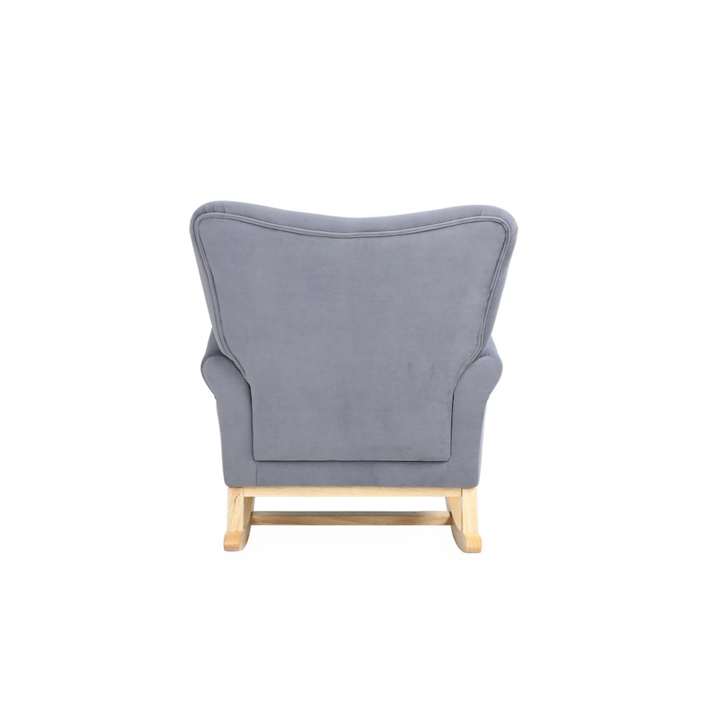 Velvet Rocking Chair