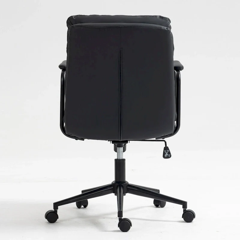 GEITIN Home Office Desk Task Swivel Chair with Padded Armrest