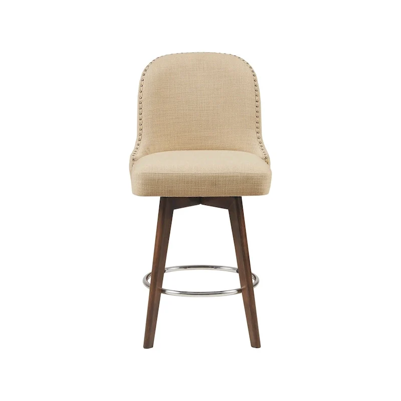 Counter Stool with 360-Degree Swivel Seat