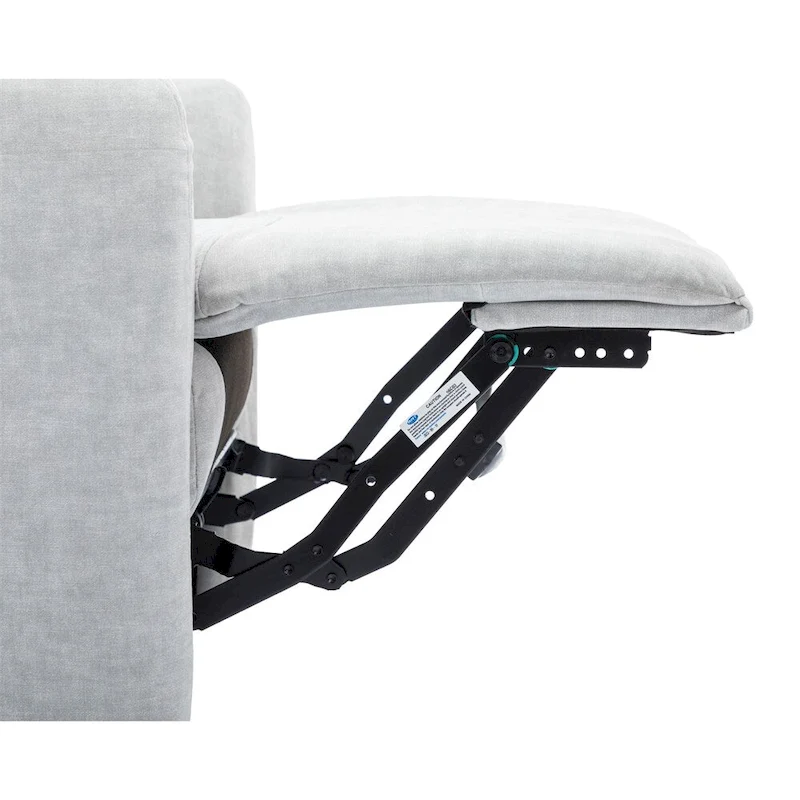 270 Degree Swivel Electric Recliner with a Phone Holder