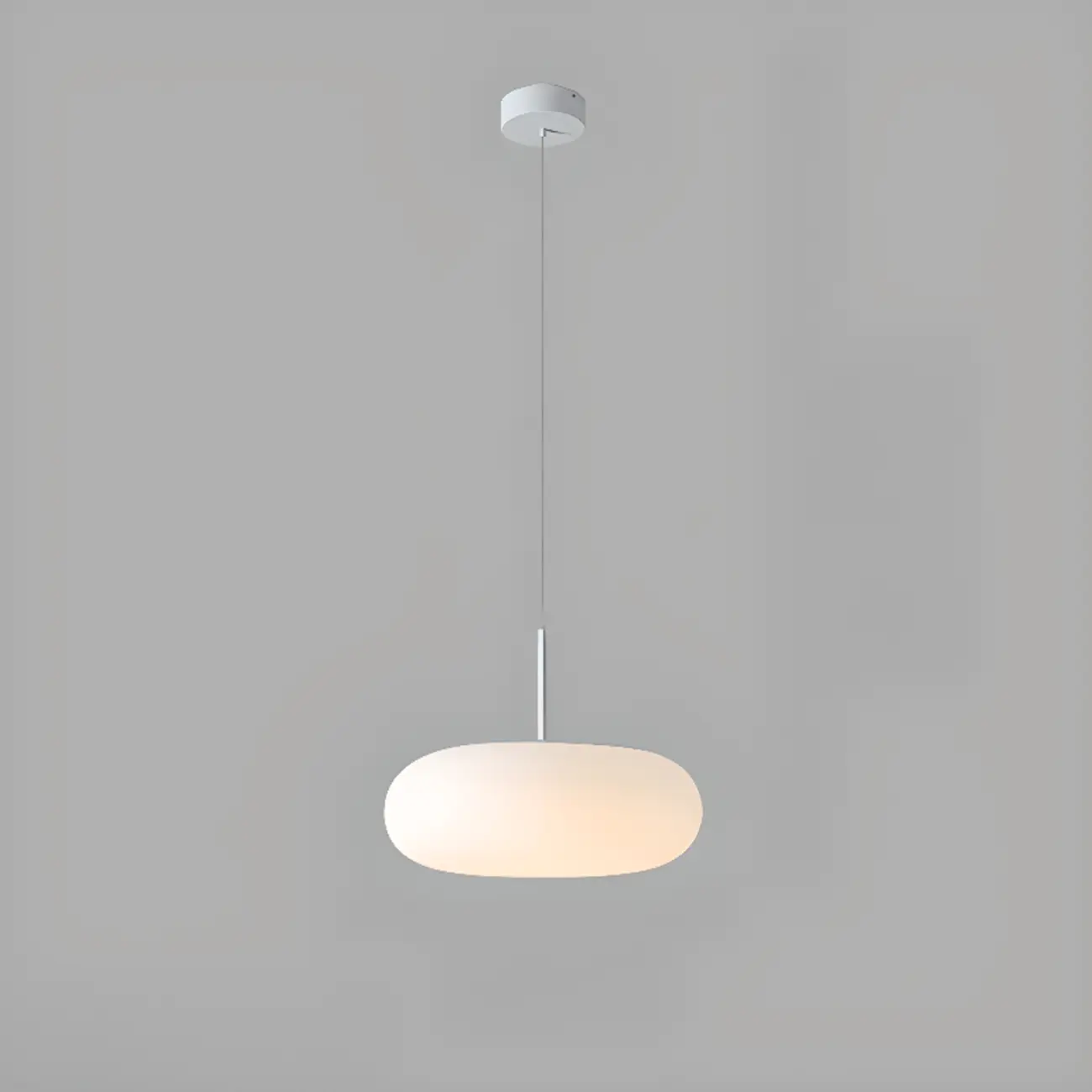 Modern Adjustable White Kitchen Pendant Light 3 Dimming LED