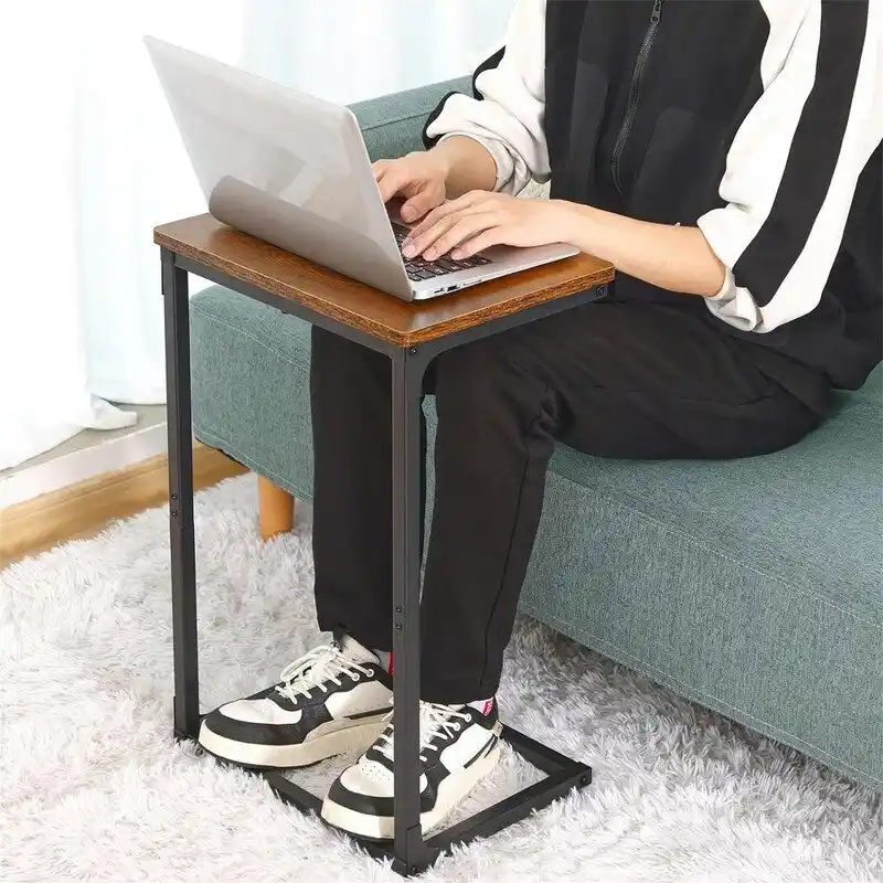 C-Shaped End Table - 11.8 D x 15.7 W x 24.4 H