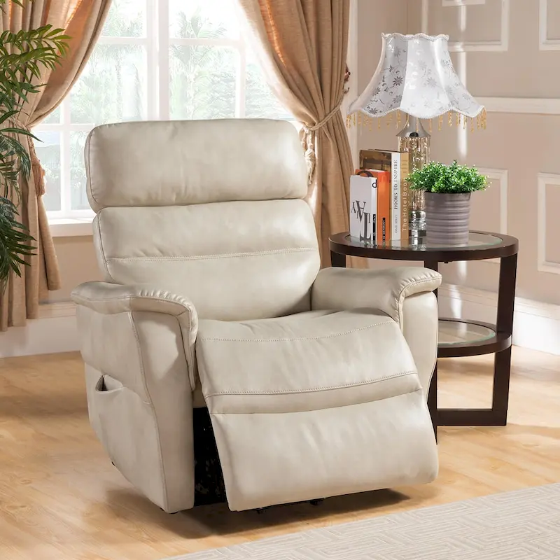 AC Pacific Bexbach Small Power Lift Recliner Chair