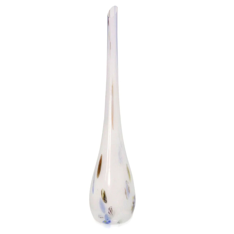 Murano Glass Extra Tall Rain Vase in New Finish