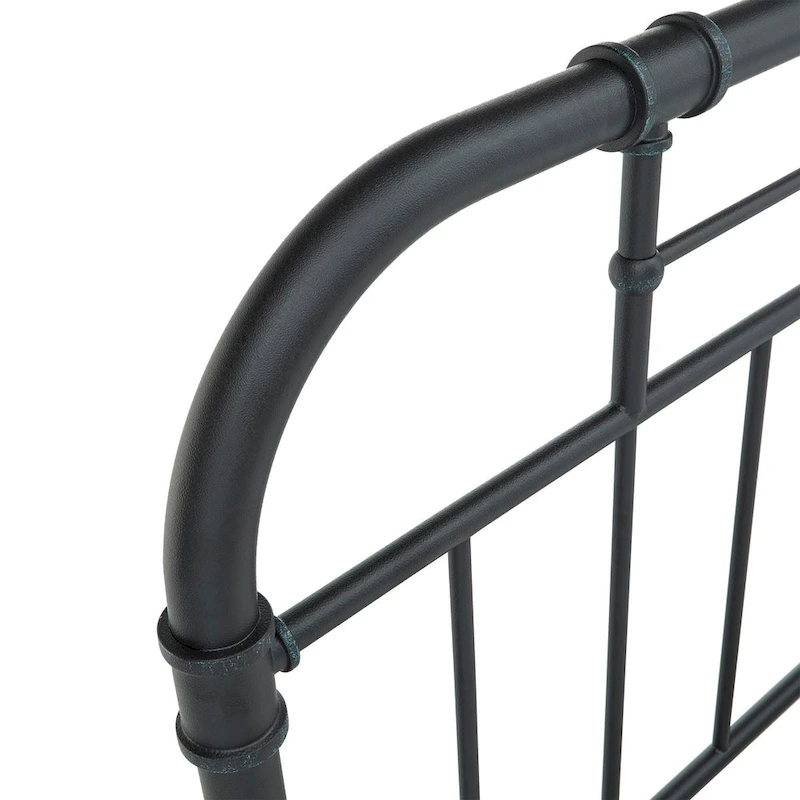 Kendal Black Metal Bed by iNSPIRE Q Classic