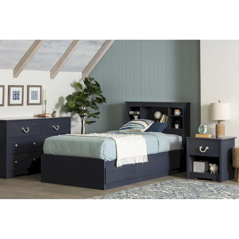 Bed and Headboard Set