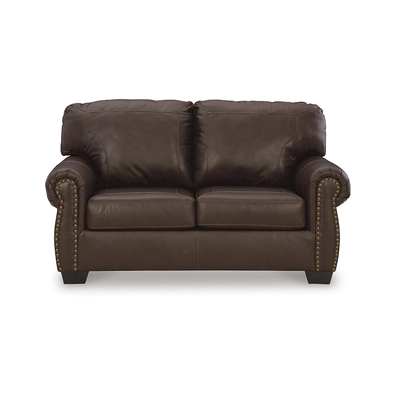 Signature Design by Ashley Colleton Dark Brown Loveseat - 67 W x 40 D x 39 H