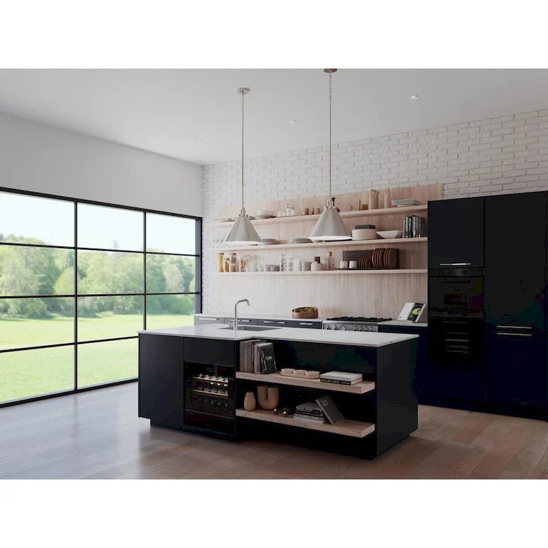 Hinton Collection One-Light Brushed Nickel Modern Farmhouse Pendant - 16 in x 16 in x 14 in