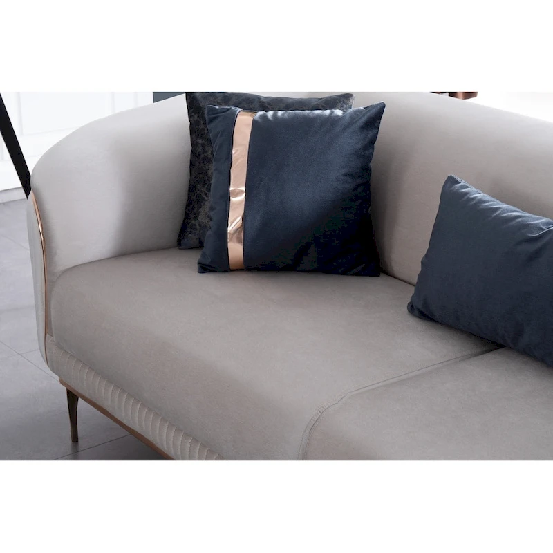 Mostar 2 Pieces Living Room Sets 1 Sofa 1 Chair