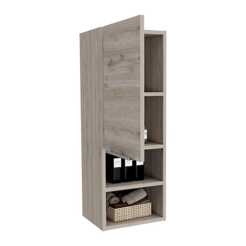 Medicine Cabinet ,Bathroom, Smokey Oak Finish,High quality and durable