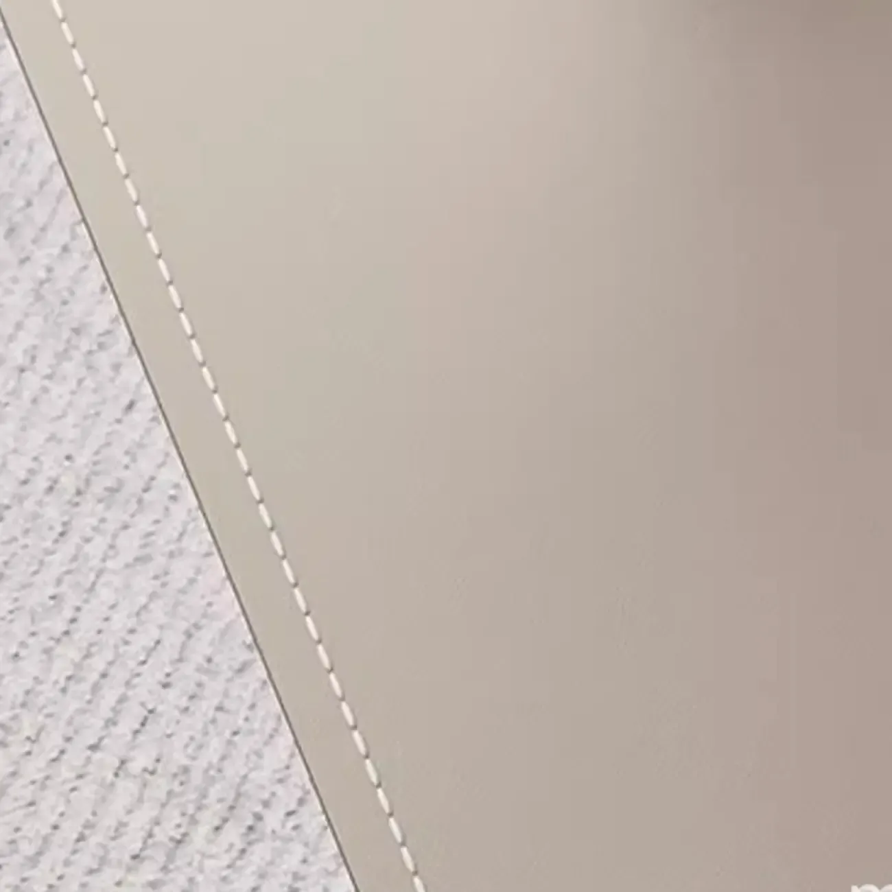 HomeyFad Square Leather Top C-Shape Metal Side Table