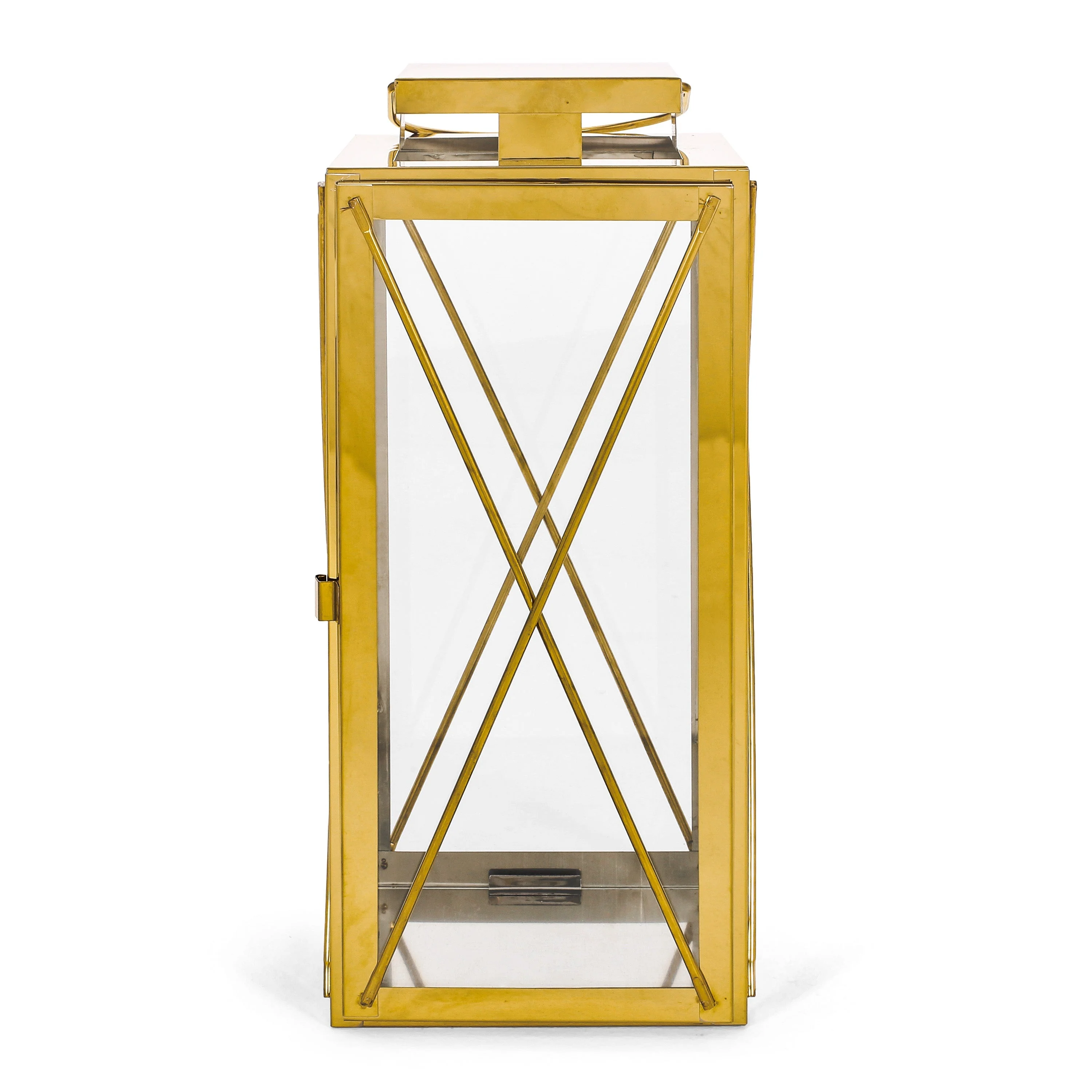 Elwick 14 Modern Stainless Steel Lantern