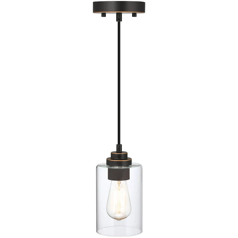 1-Light Pendant - Oil Rubbed Bronze - 4.33 x69.72
