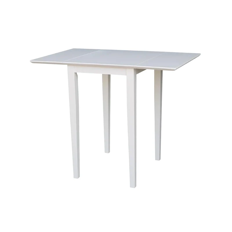 International Concepts Small Drop Leaf Shaker Style Dining Table