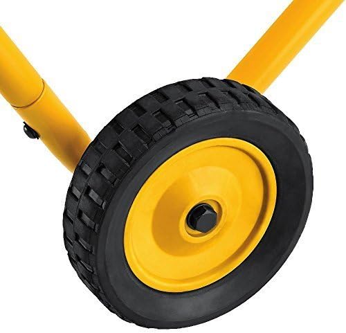Miter Saw Stand With Wheels (DWX726), Yellow