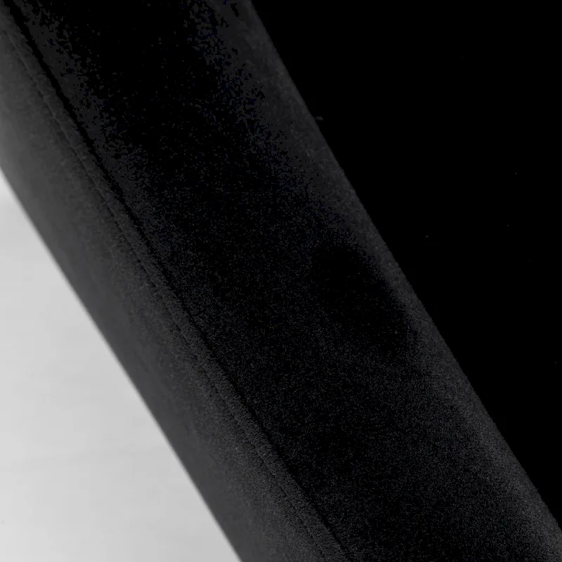 SEYNAR Modern Boucle Velvet Upholstered Accent Dining Chair Set of 2 Tufted Back Armless Chair with Golden Legs