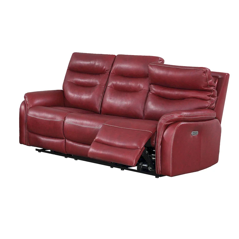 Steve Silver Ferndale Power Reclining Top Grain Leather Sofa