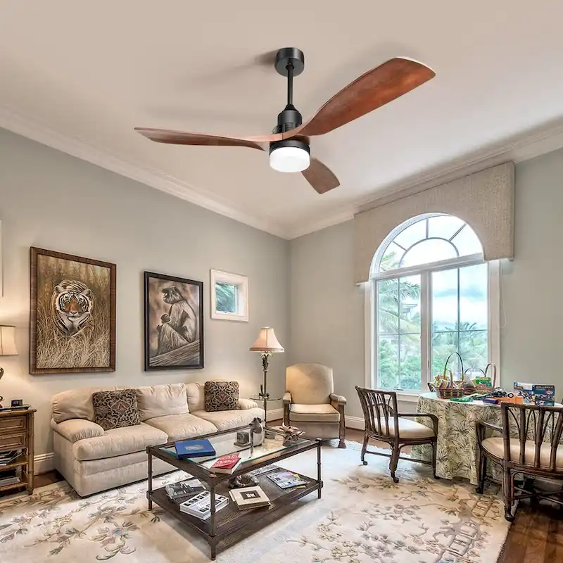 52  Ceiling Fan Light with 6 Speed Remote