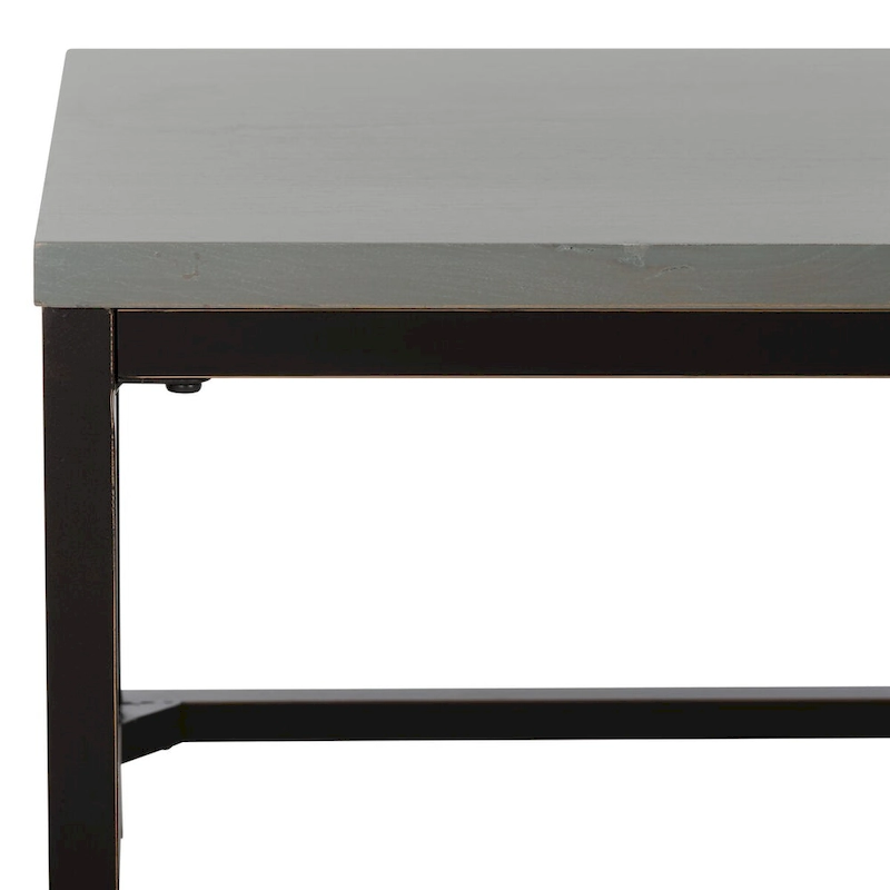 SAFAVIEH Aino Reclamined Wood Finish Coffee Table - 48 x 24 x 17.7 - 48Wx24Dx18H