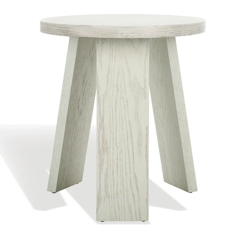 Accent Table - Oak Veneer, Natural Wood Grain, 20W x 20D x 22H
