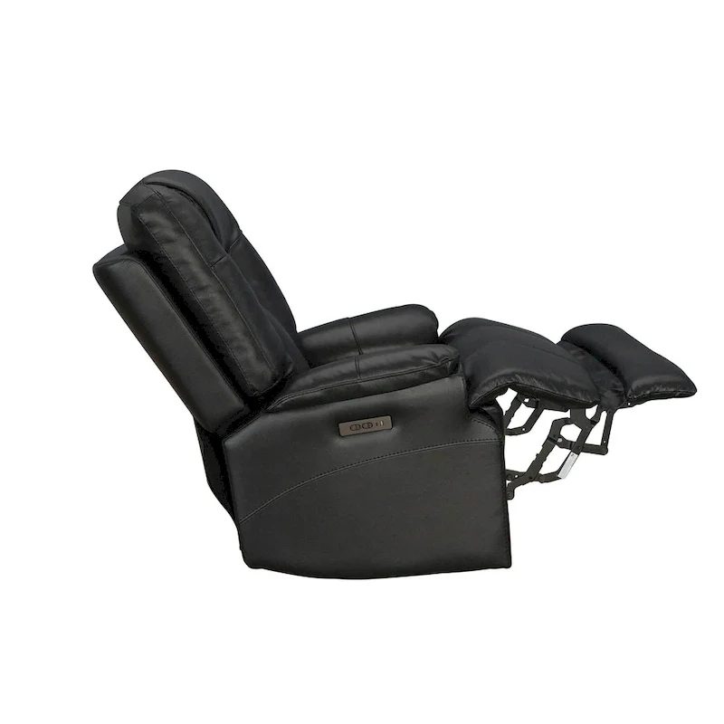 Genuine Top Grain Adjustable Headrest Extendable Footrest Zero Gravity Reclin Power Recliner