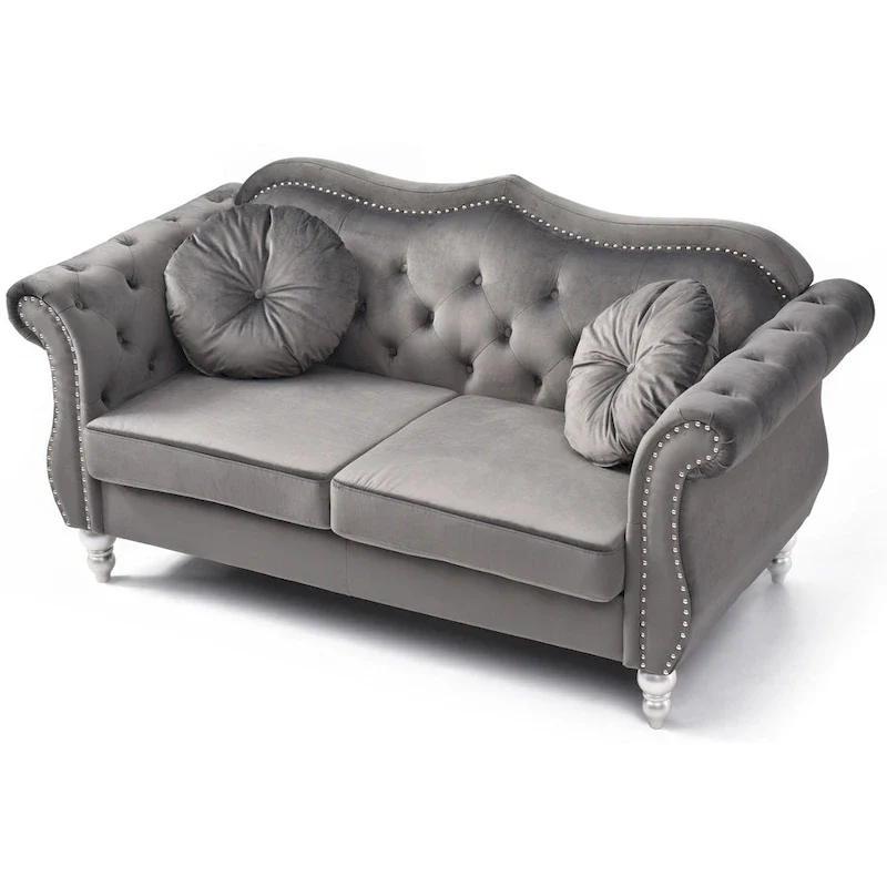 Hollywood Velvet Loveseat