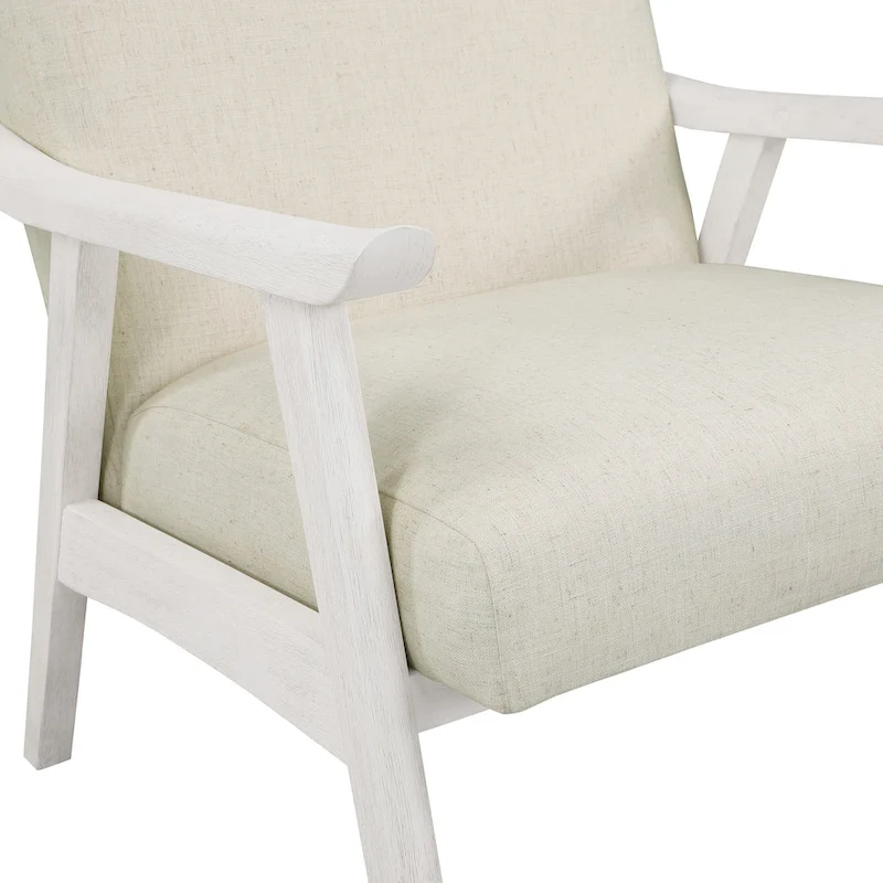 Weldon Mid-Century Fabric Upholstered Chair