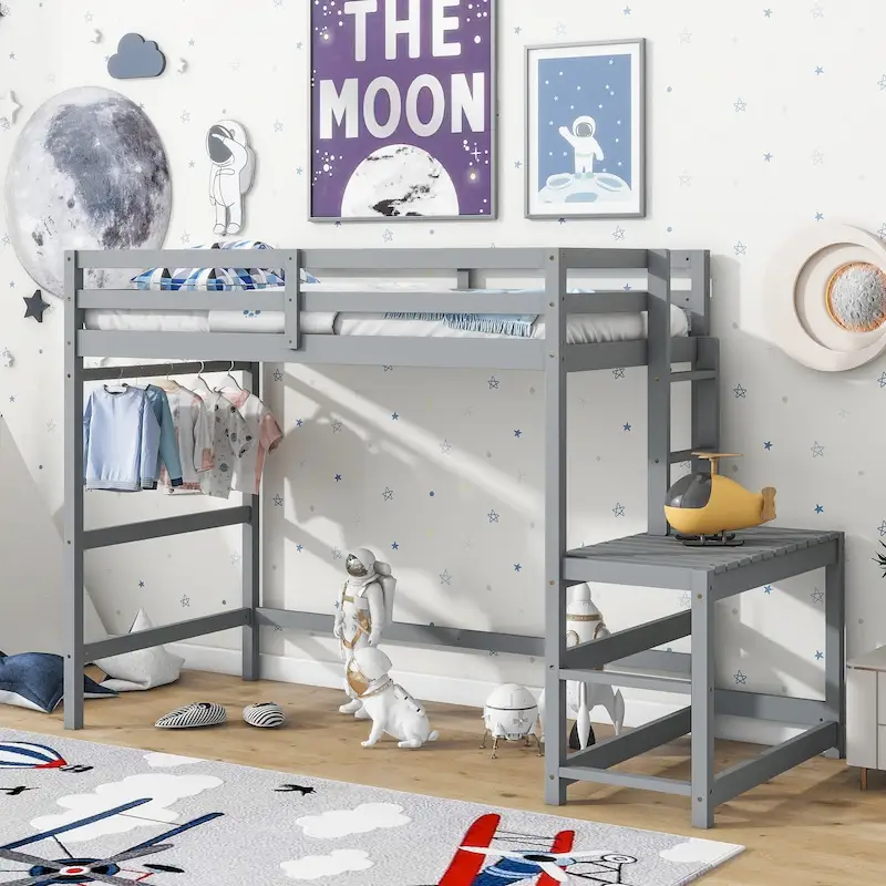 Twin High Loft Bed