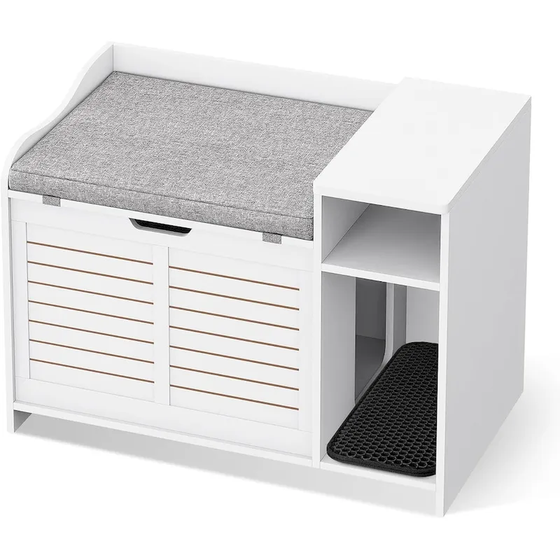 Cat Litter Box with Cushion