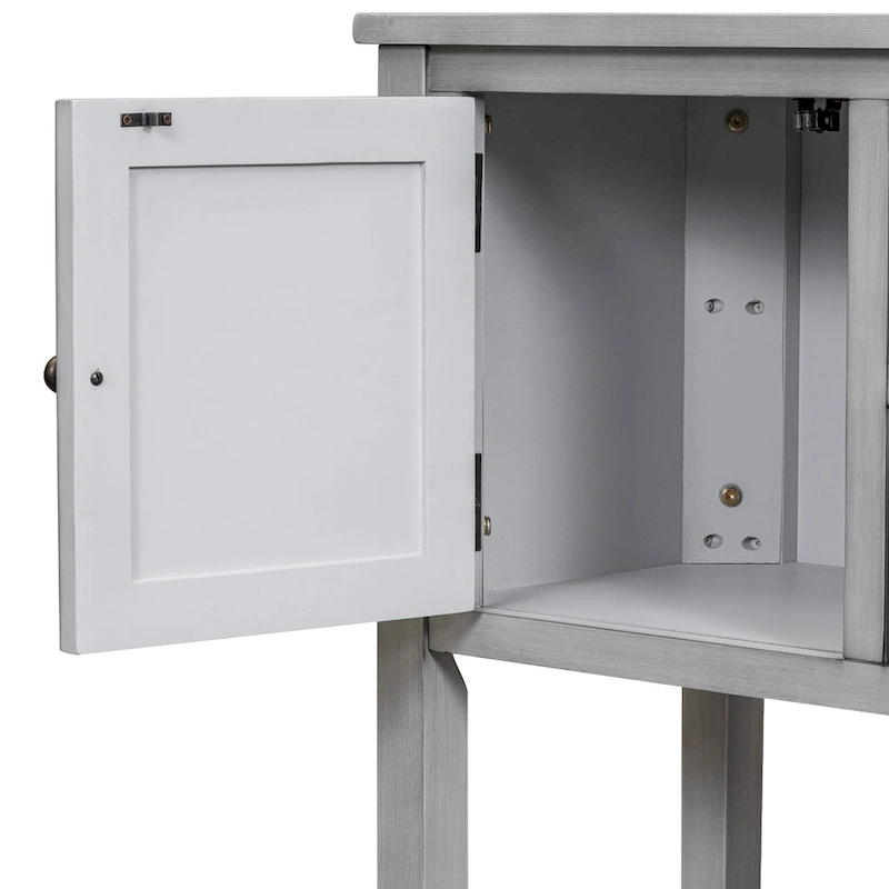 Buffet Sideboard Console Table with Bottom Shelf