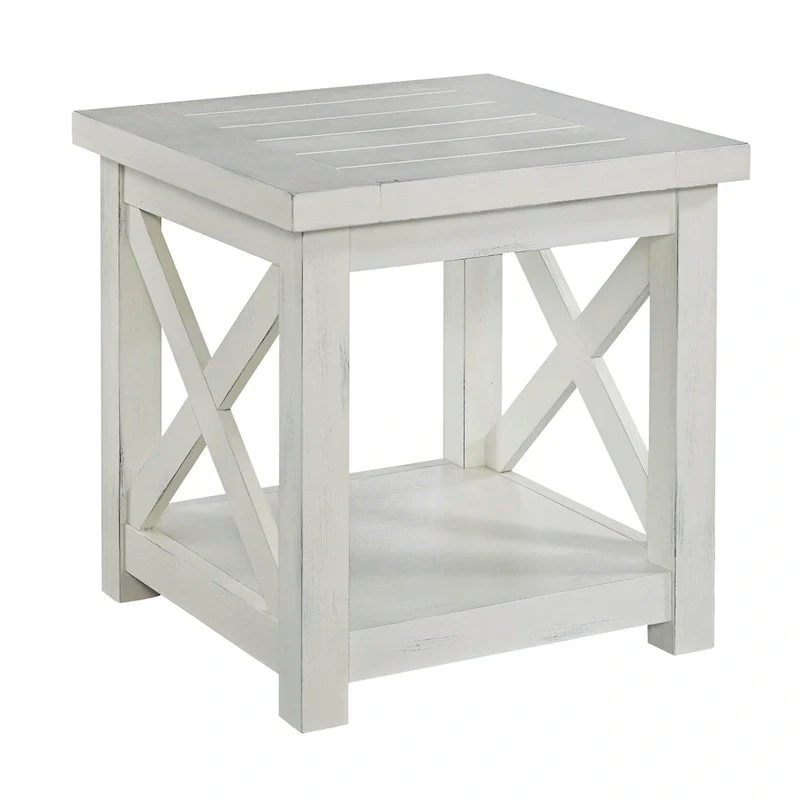 Off-White End Table