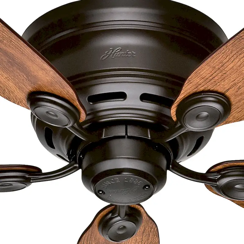 Hunter Low-profile 42-inch White 5-blade Ceiling Fan