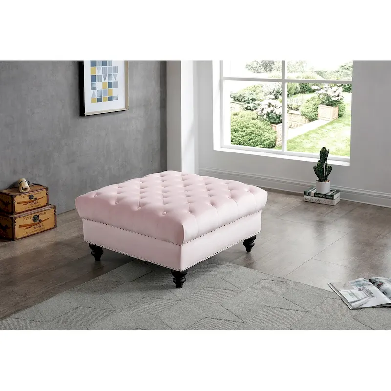 Nola Tufted Ottoman