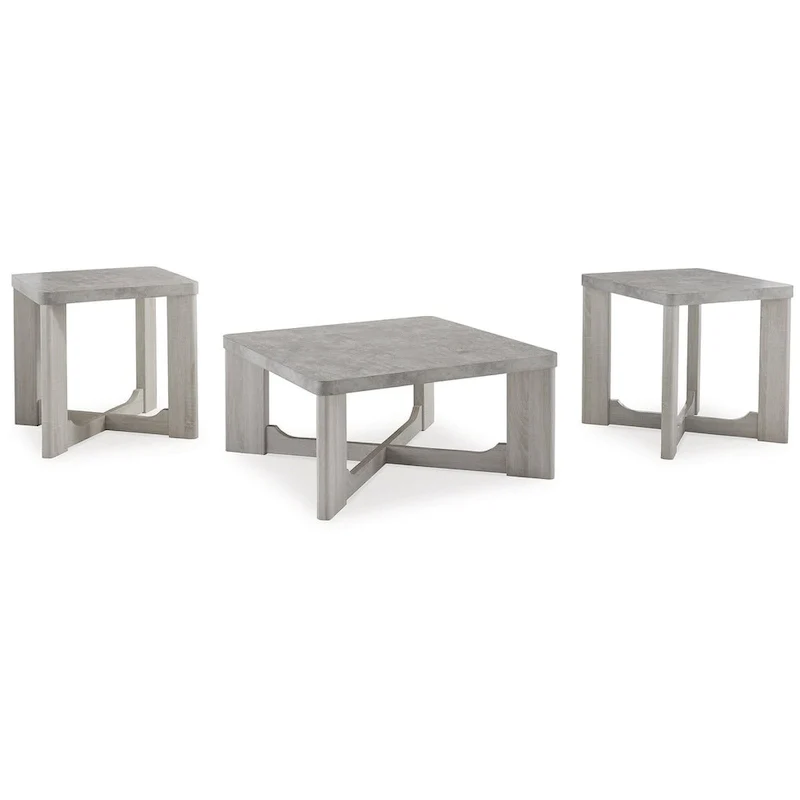 Signature Design by Ashley Garnilly Table (Set of 3) - 35W x 35D x 17H