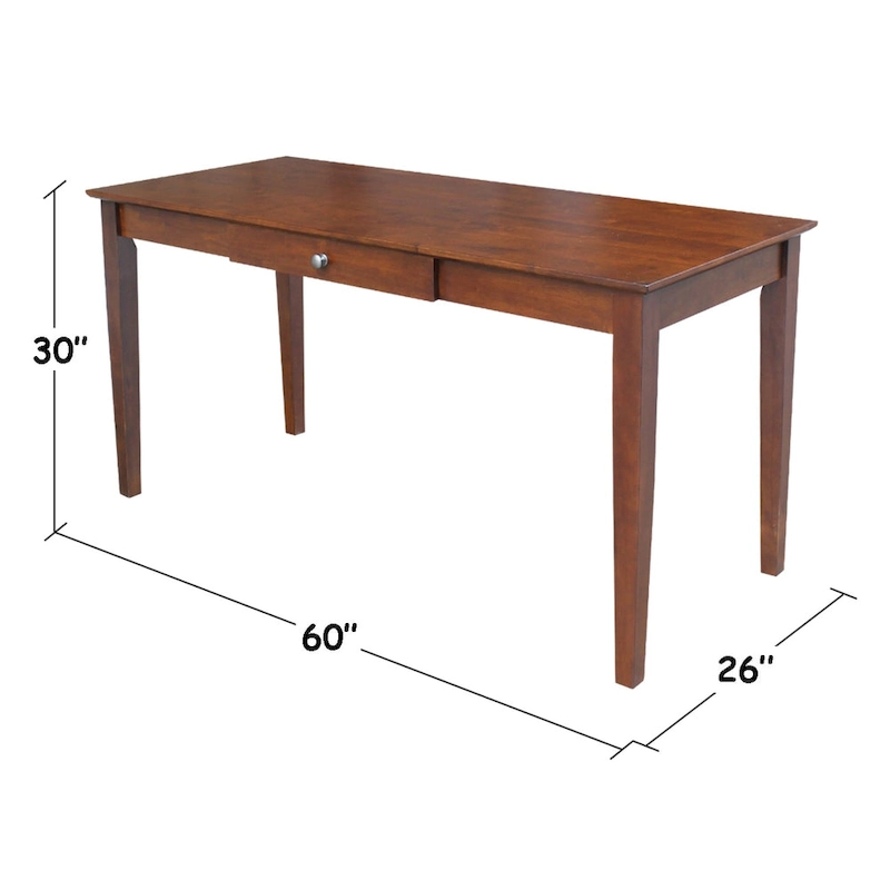 Copper Grove Parnasuss One-Drawer Writing Desk