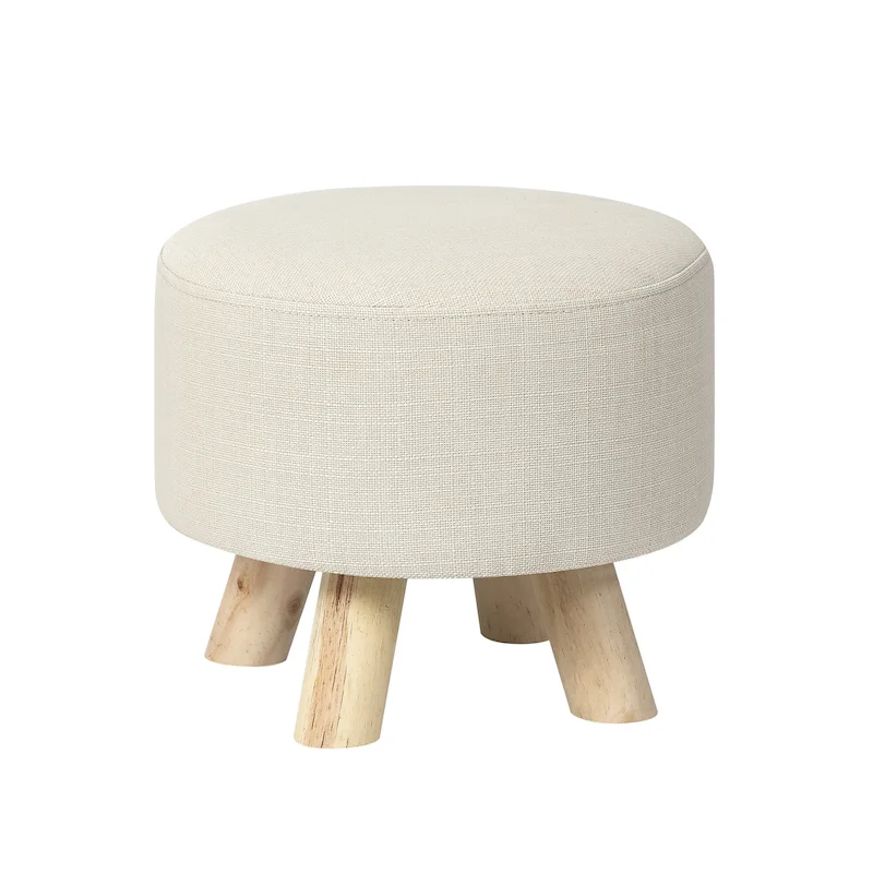 Adeco Foot Rest Ottoman Pet Stool