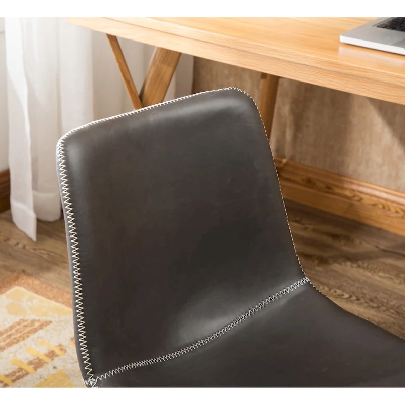 Roundhill Furniture Cesena Faux Leather 360 Swivel Air Lift Office Chair