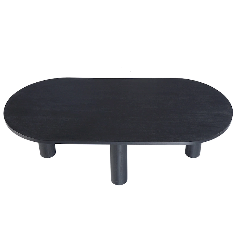 Kali Oval Mango Wood Coffee Table by East at Main