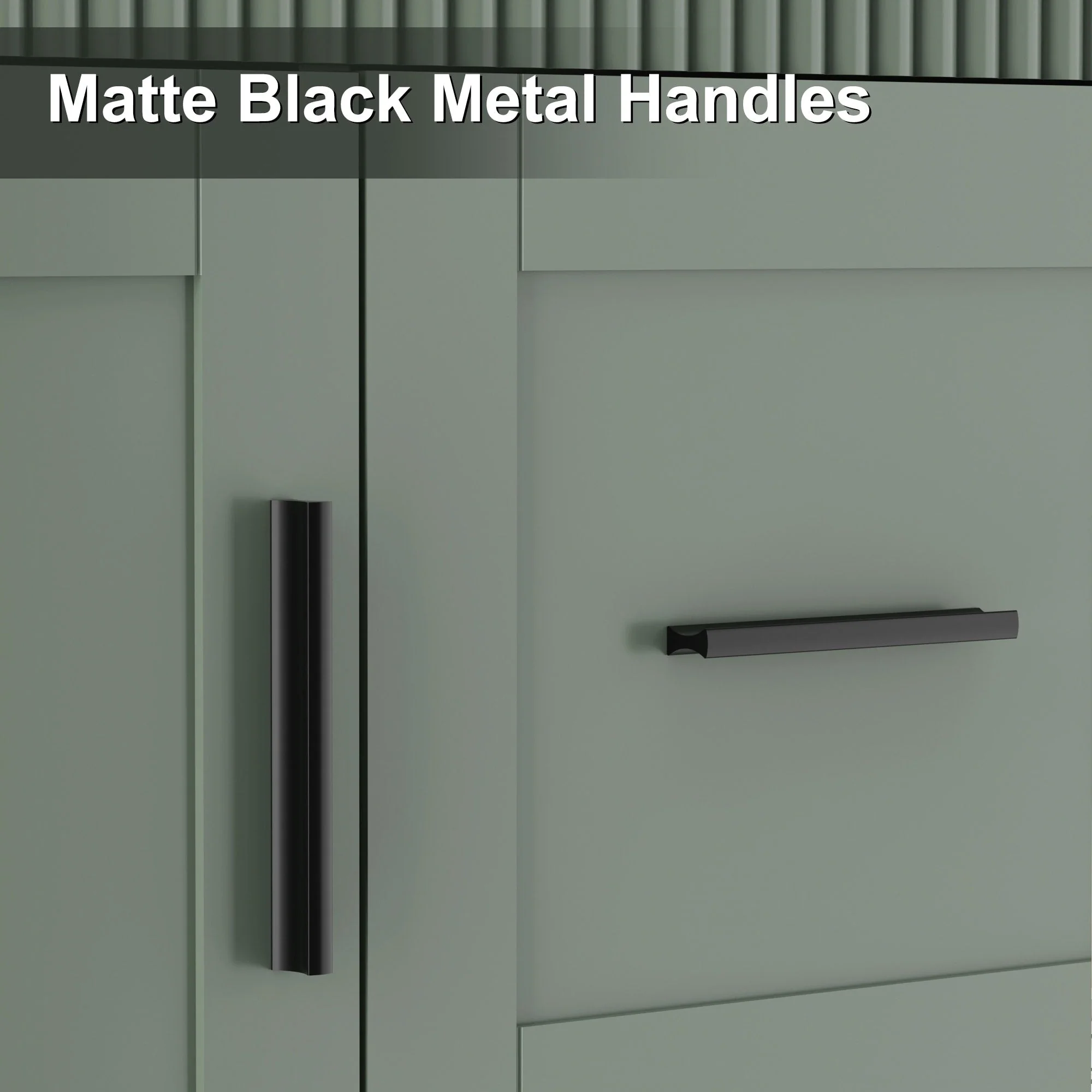 Wavy Line 30/36/48 Bathroom Vanity Set with Sink & Faucet