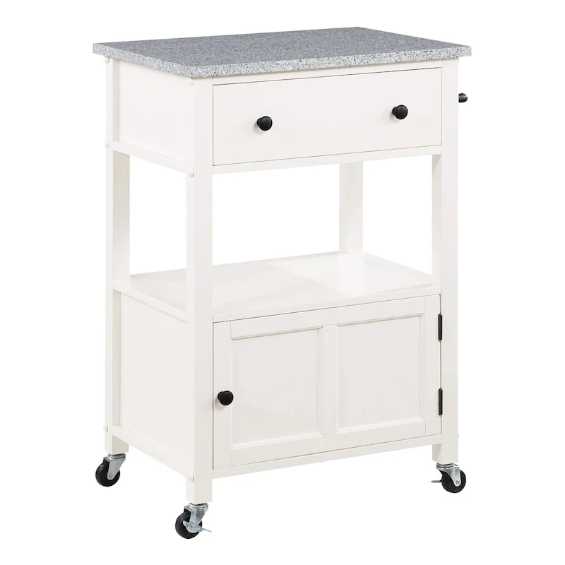 Fairfax Kitchen Cart with Granite Top
